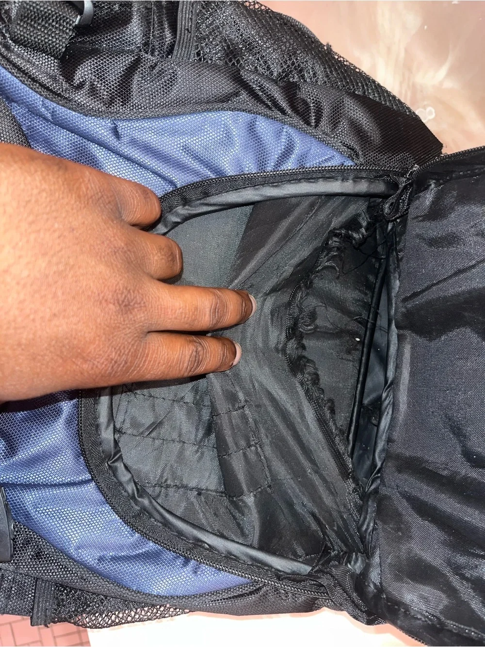 Men's Black & Navy Everyday Backpack - Durable Travel Bag